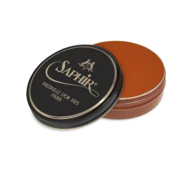 10 Cognac - Saphir Medaille D'or Pate-De-Luxe Beeswax Shoe Polish 100ml