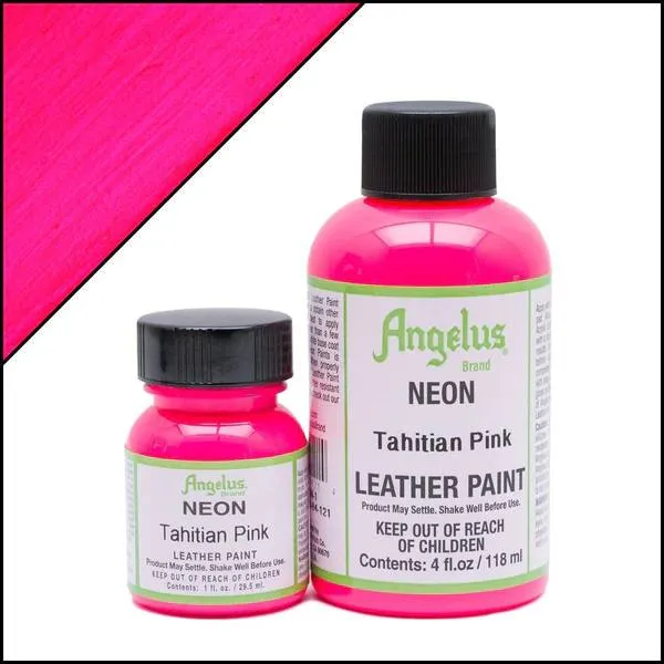 (12 Colors) Angelus Acrylic Leather Paint Neon Color