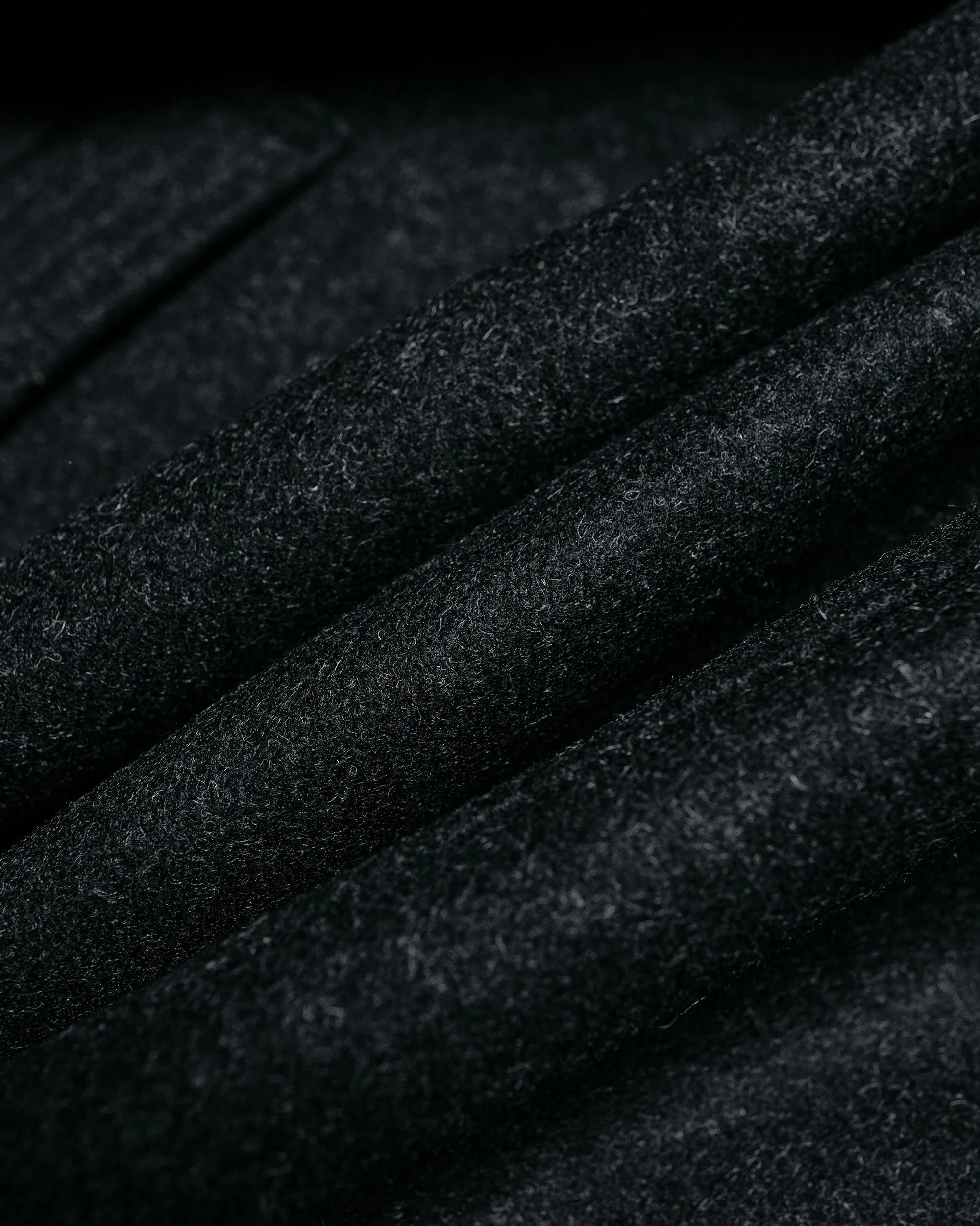 Arpenteur Utile Wool Melton Charcoal