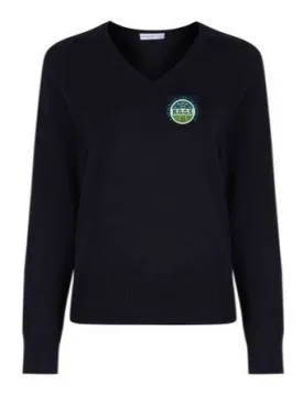 BORDESLEY GREEN GIRLS SCHOOL V-NECK KNITWEAR