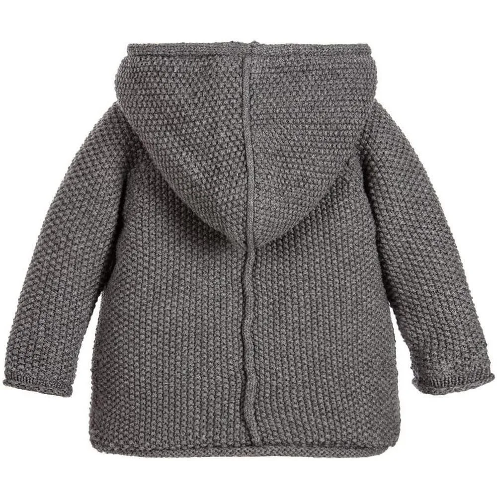 Charcoal Grey Pram Coat