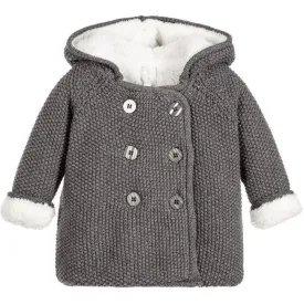 Charcoal Grey Pram Coat