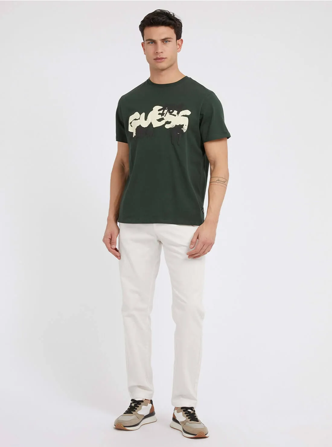 Eco Green Graffiti Logo T-Shirt