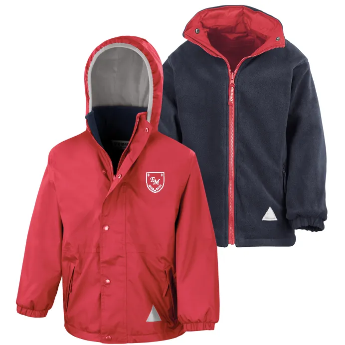 English Martyrs Catholic Primary School Red Waterproof Coat