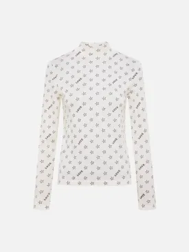 EP YAYING Wool Jacquard Sweater