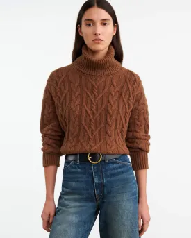 GIGI CASHMERE TURTLENECK SWEATER