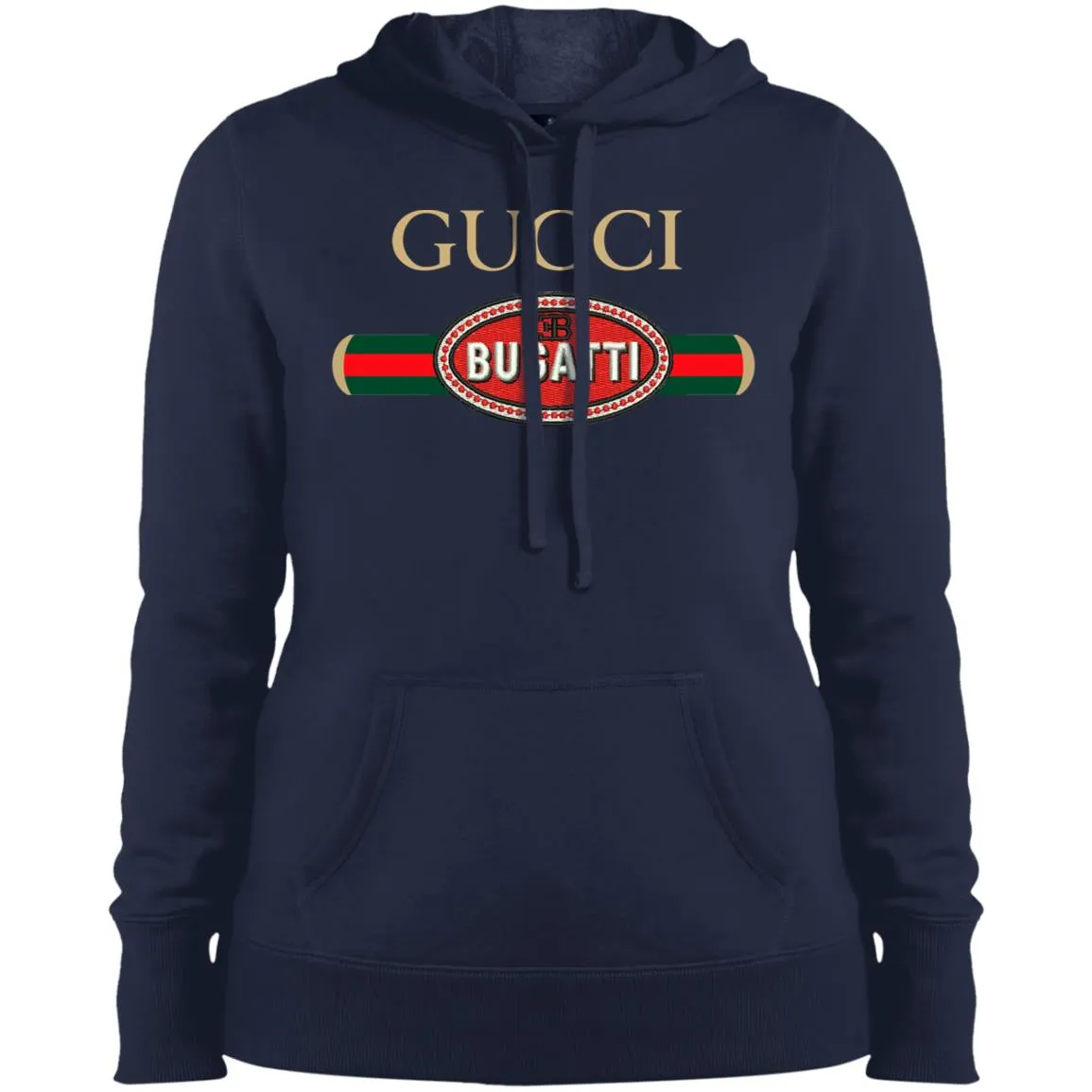 Gucci Bugatti Shirt Women Hooded Sweatshirt