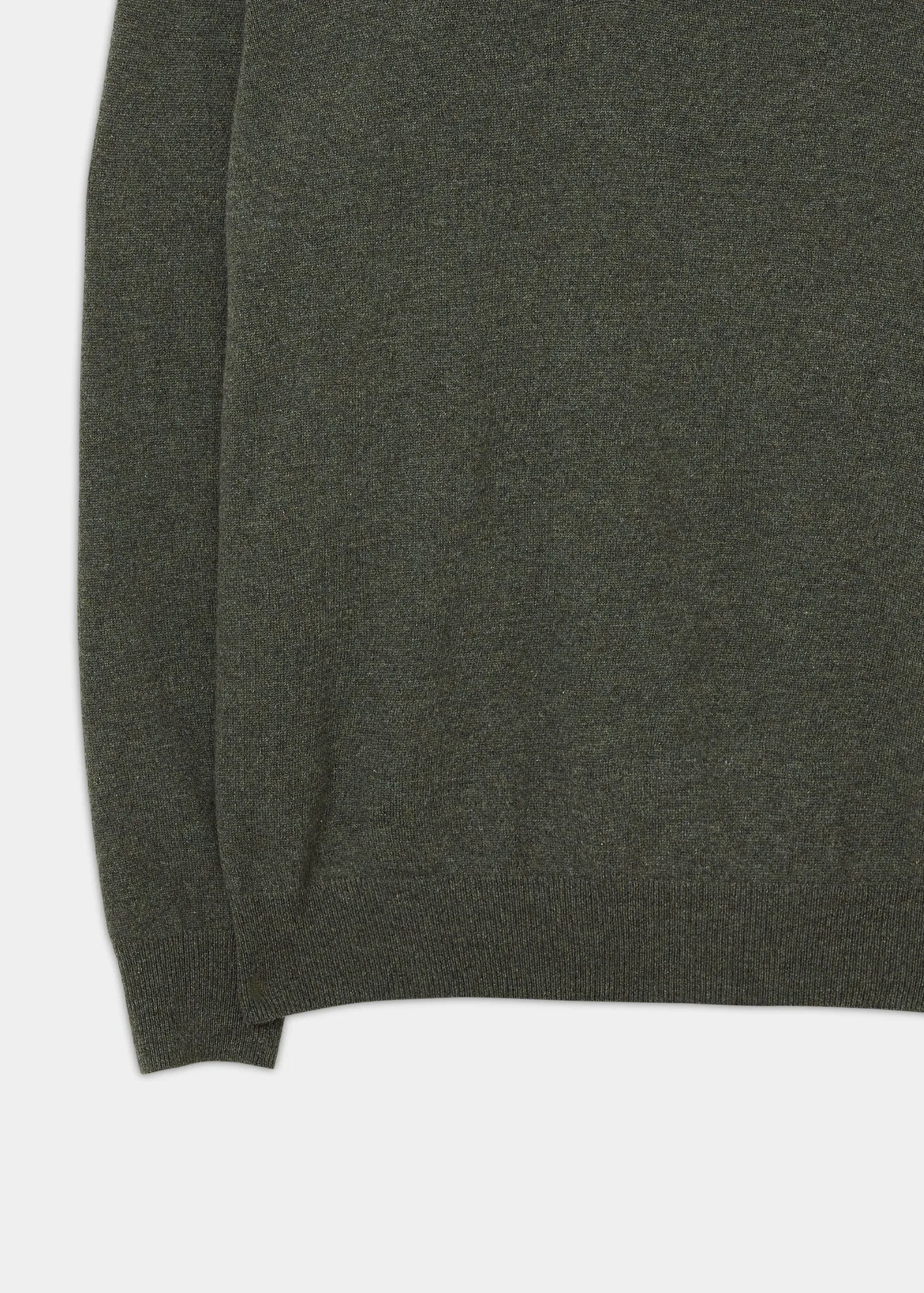 Haddington Cashmere Jumper in Rosemary - Regular Fit