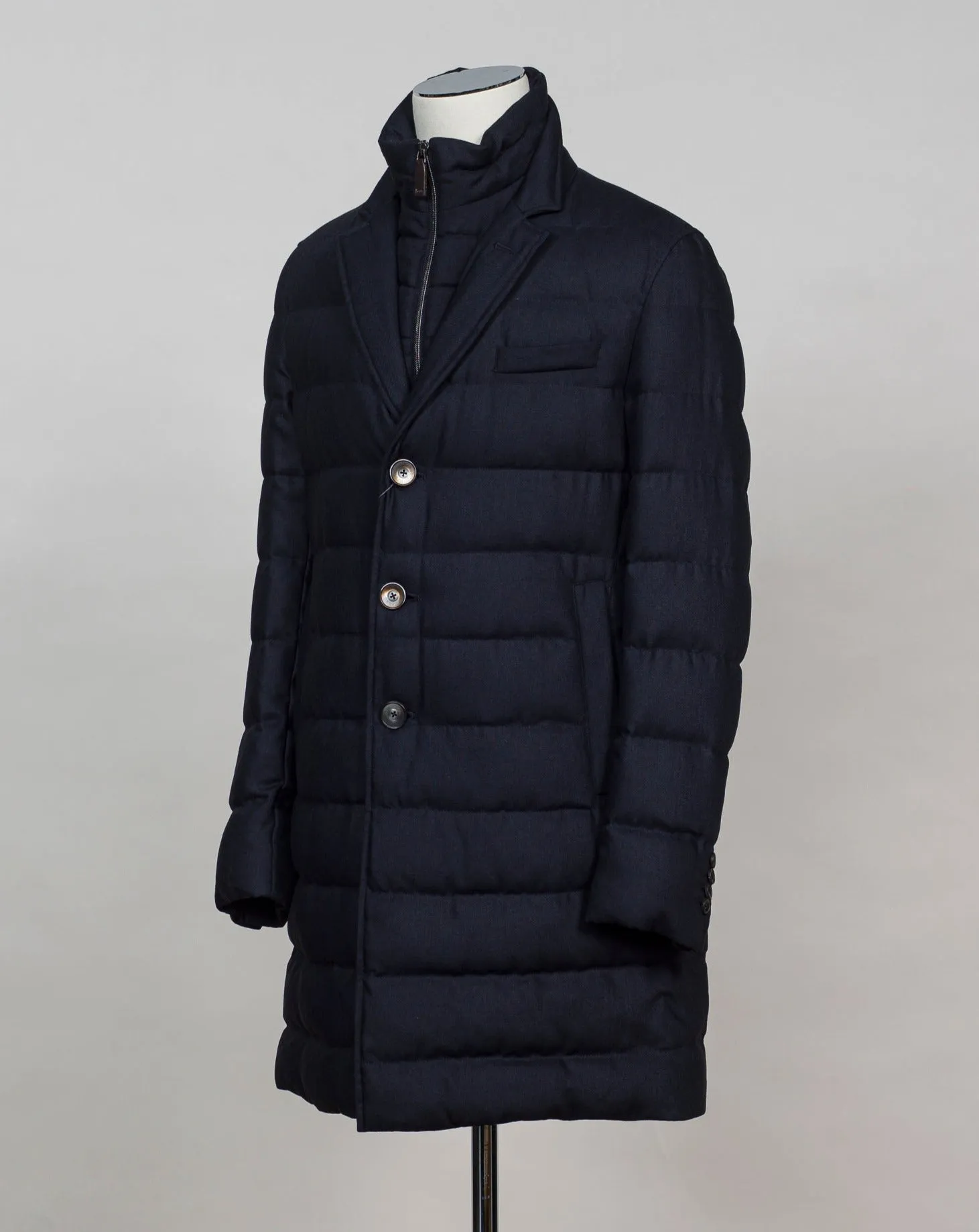 Herno Norfolk Down Coat / Navy