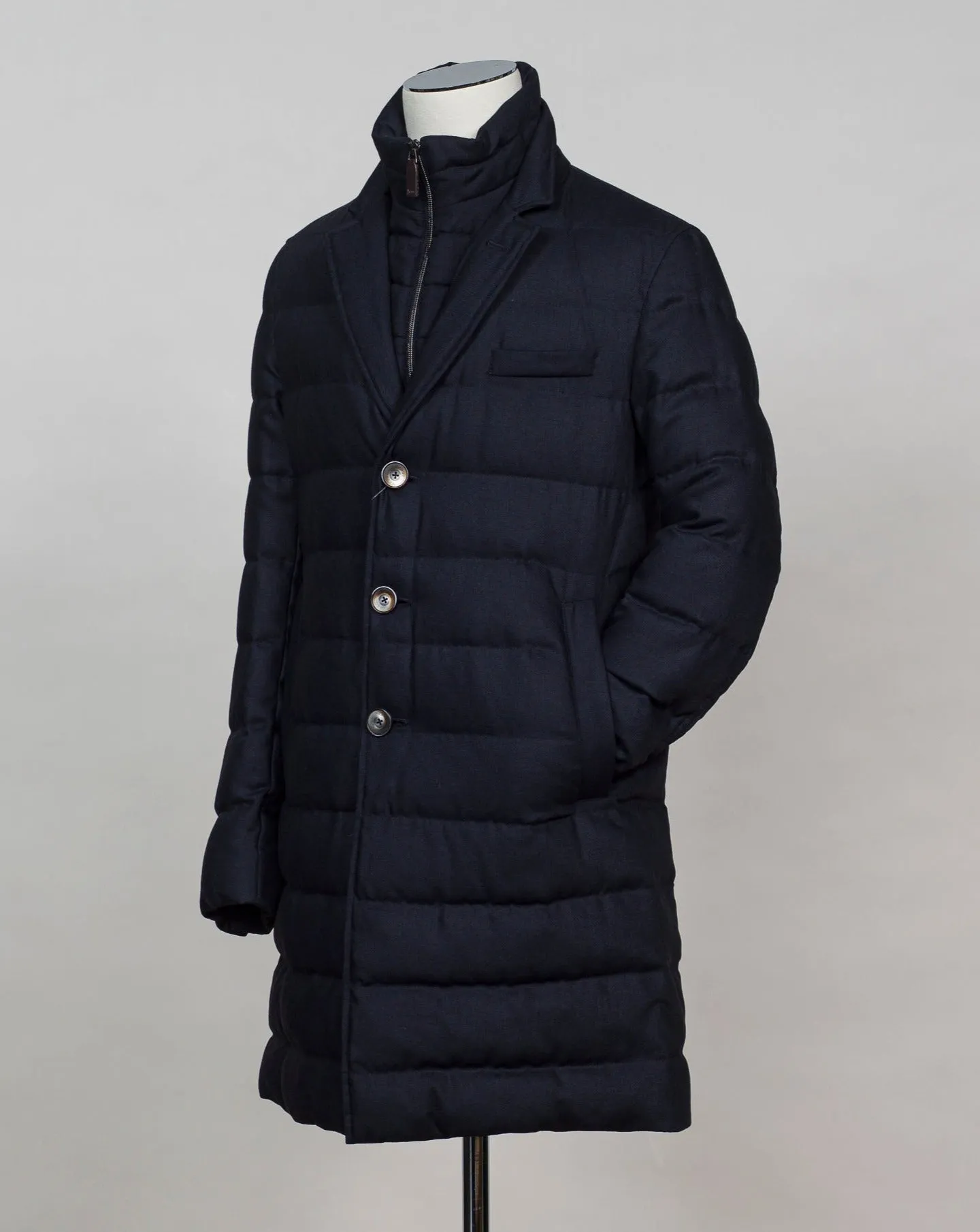 Herno Norfolk Down Coat / Navy