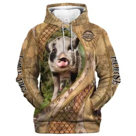 In The Memories Of Pig Hoodie, Pig Lover Clothing