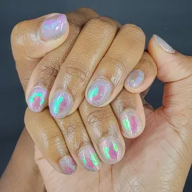 Iridescent Nail Film