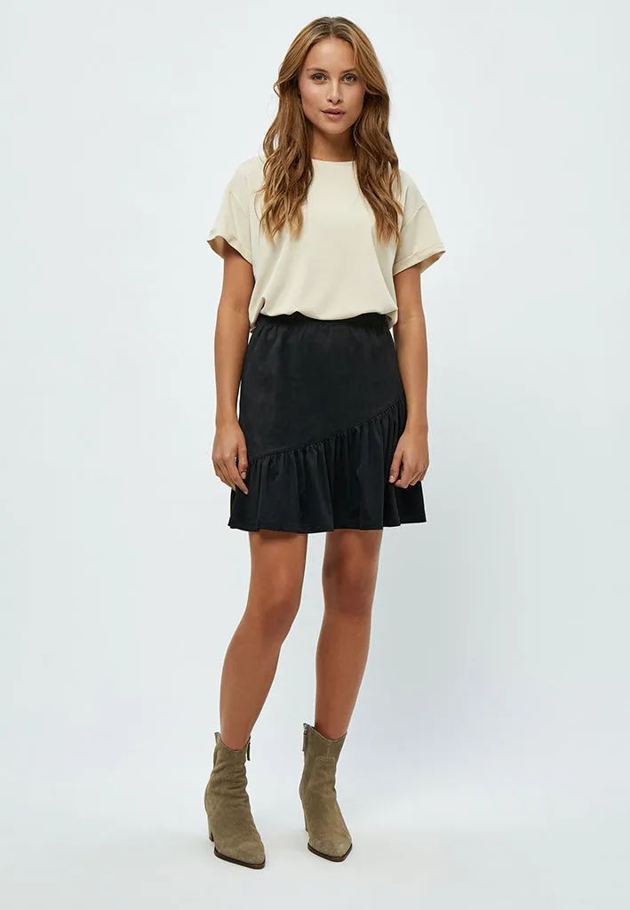 Jalena Short Skirt - Black