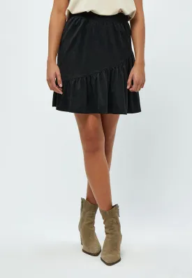 Jalena Short Skirt - Black