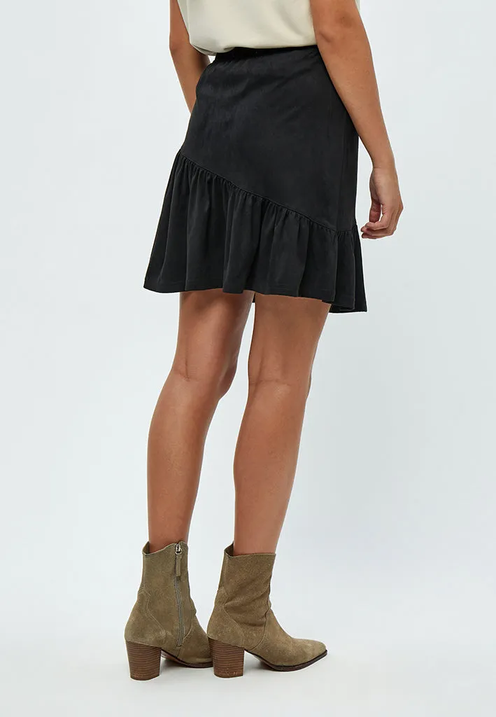 Jalena Short Skirt - Black