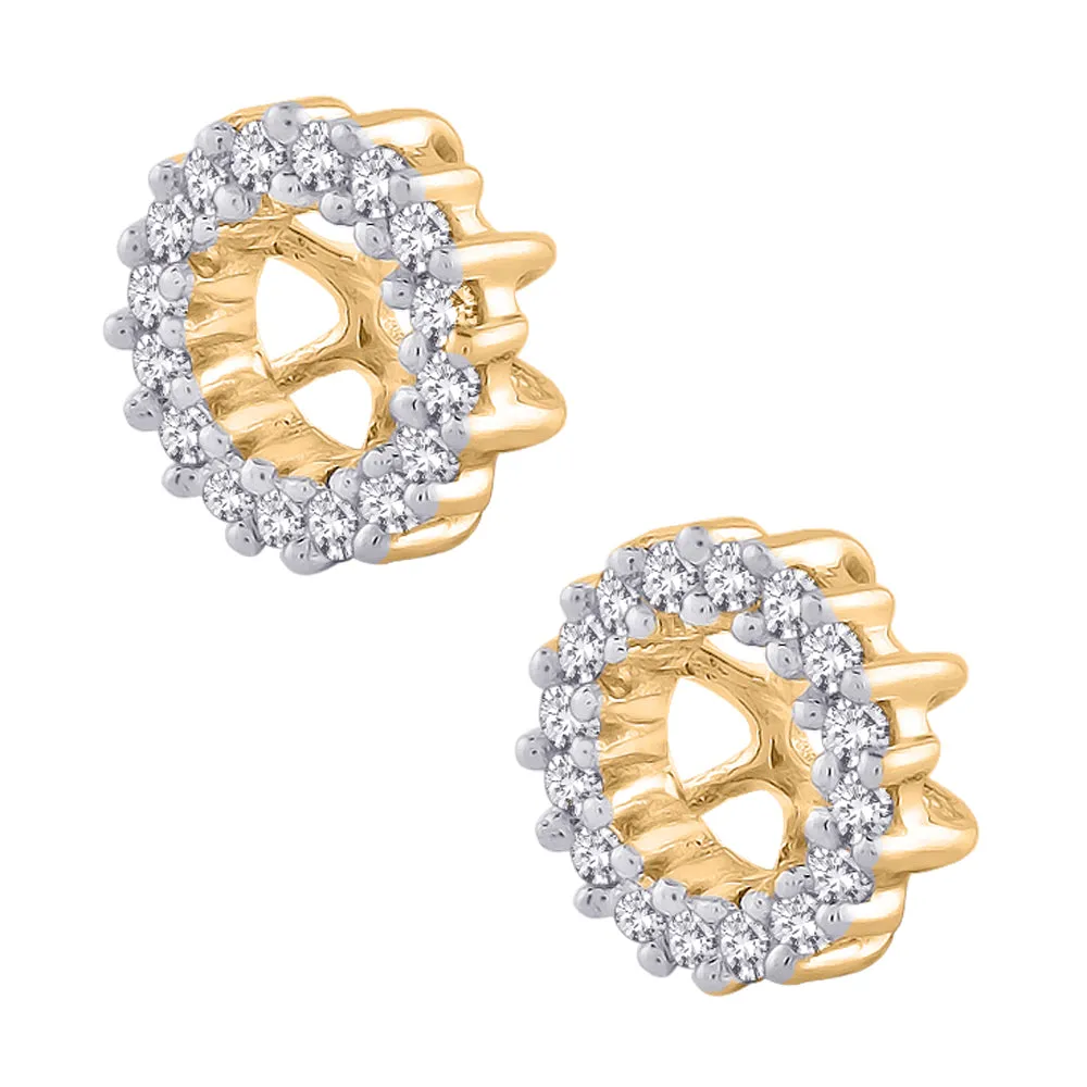 KATARINA Diamond Earring Jackets (1/4 cttw)