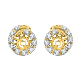 KATARINA Diamond Earring Jackets (1/6 cttw)