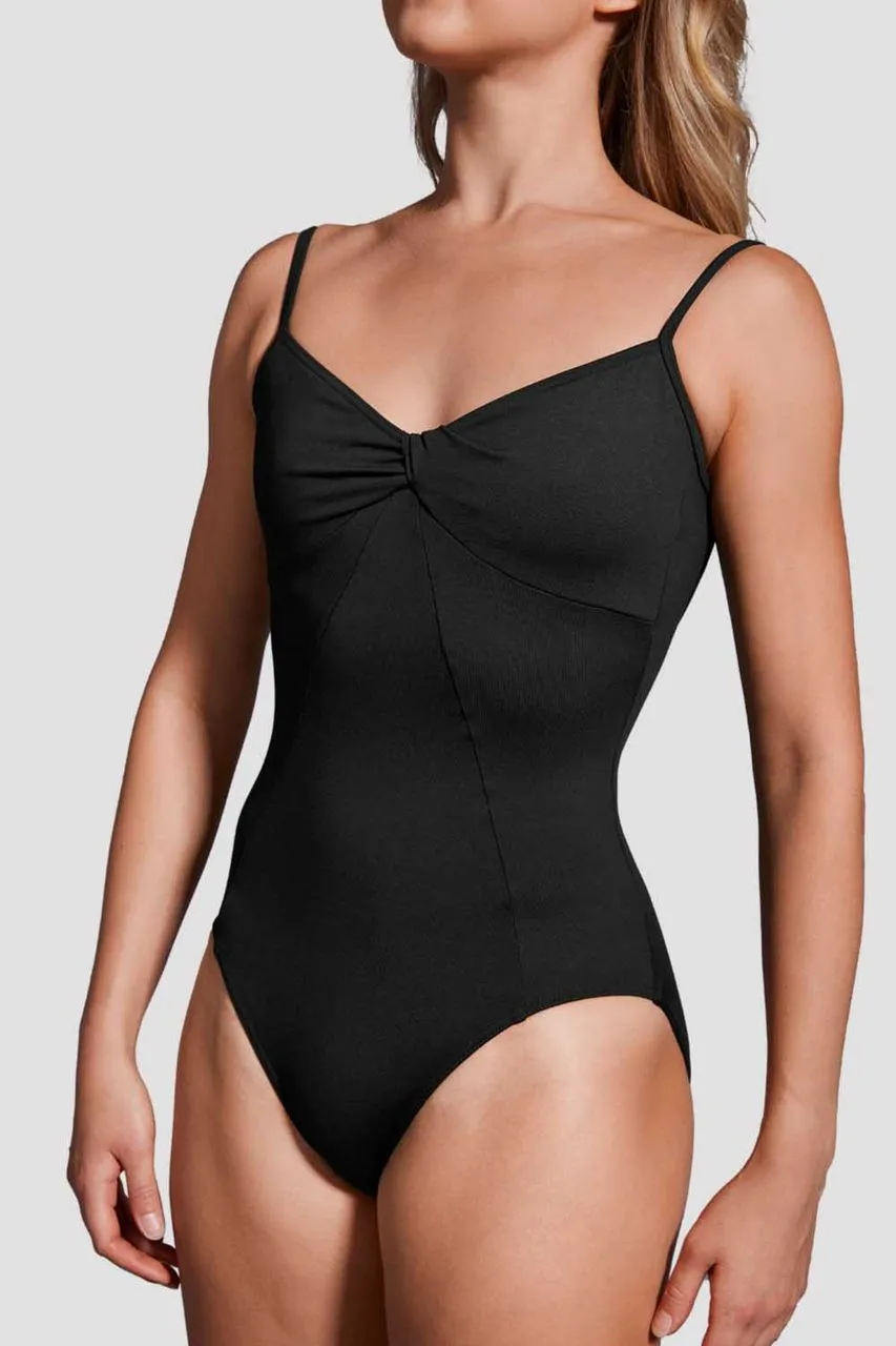 Ladies Mirella Black Label Twist Camisole Leotard