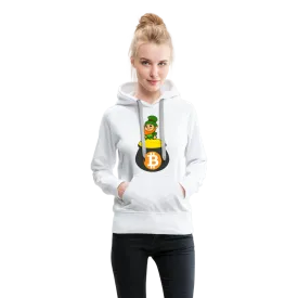 Leprechaun Bitcoin Women’s Premium Hoodie