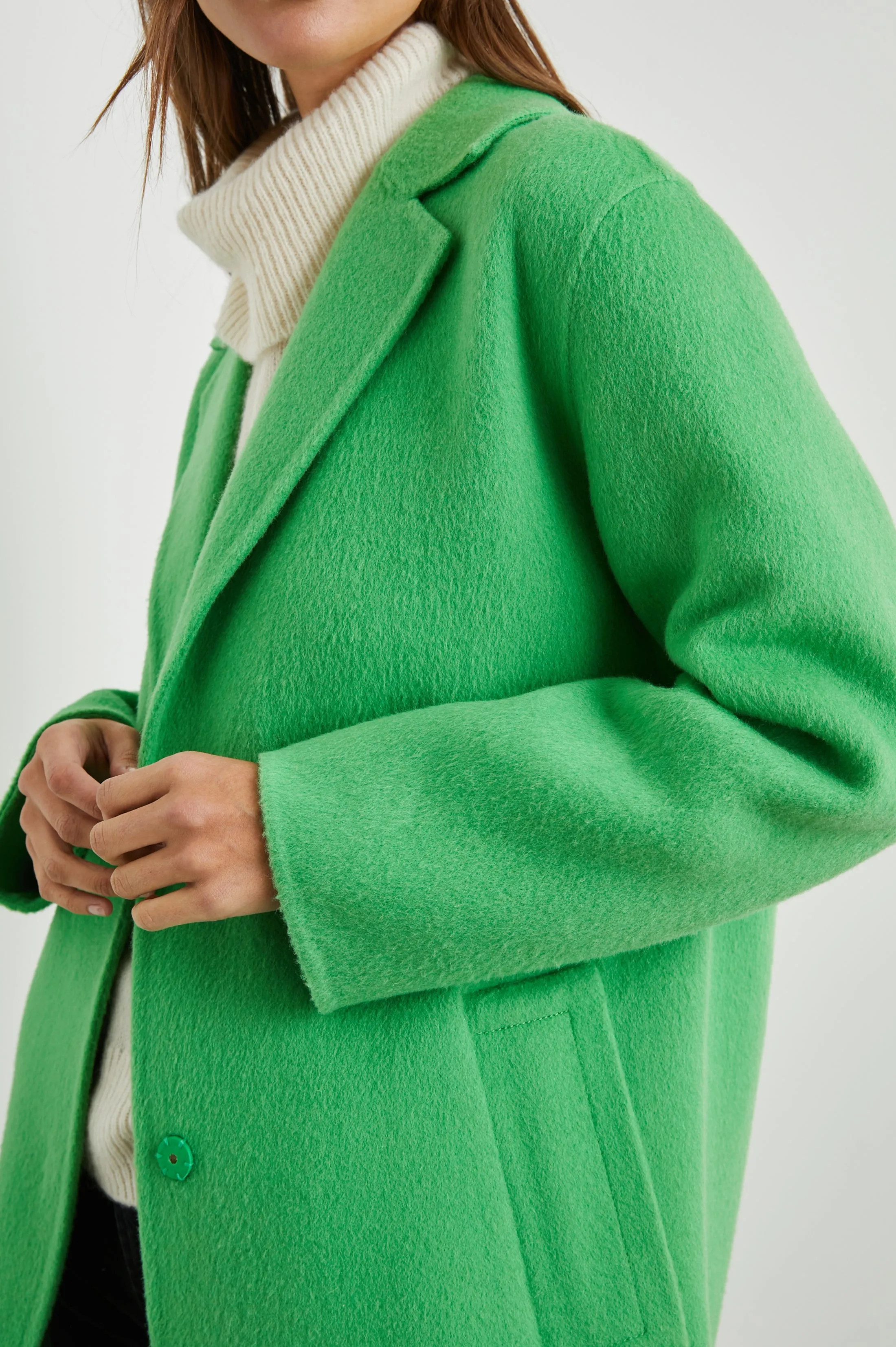 LORE COAT - GREEN APPLE