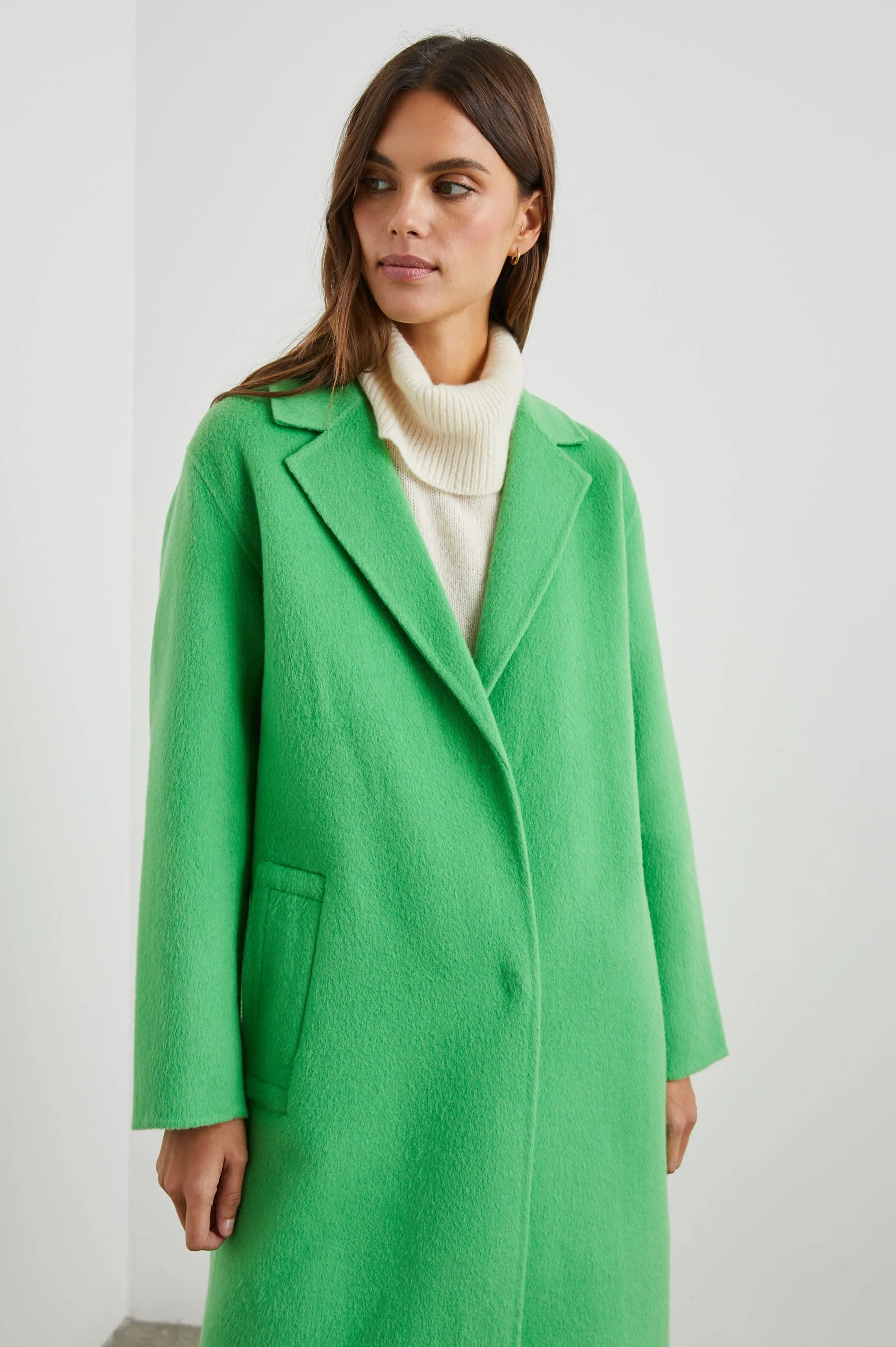 LORE COAT - GREEN APPLE