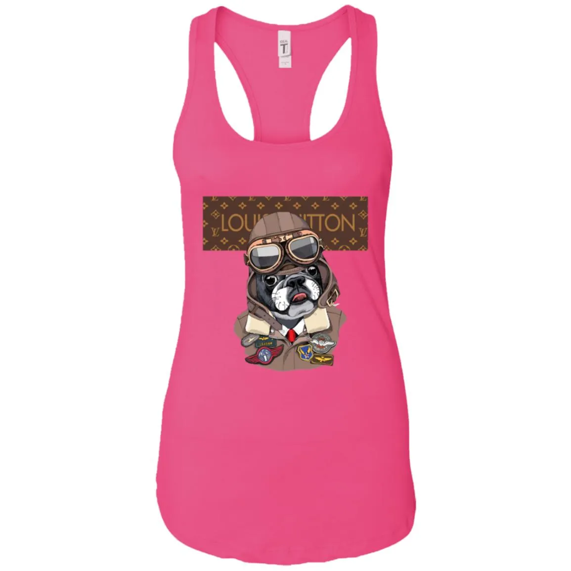 Louis Vuitton T-shirt Style Dogs T-shirt Women Tank Top