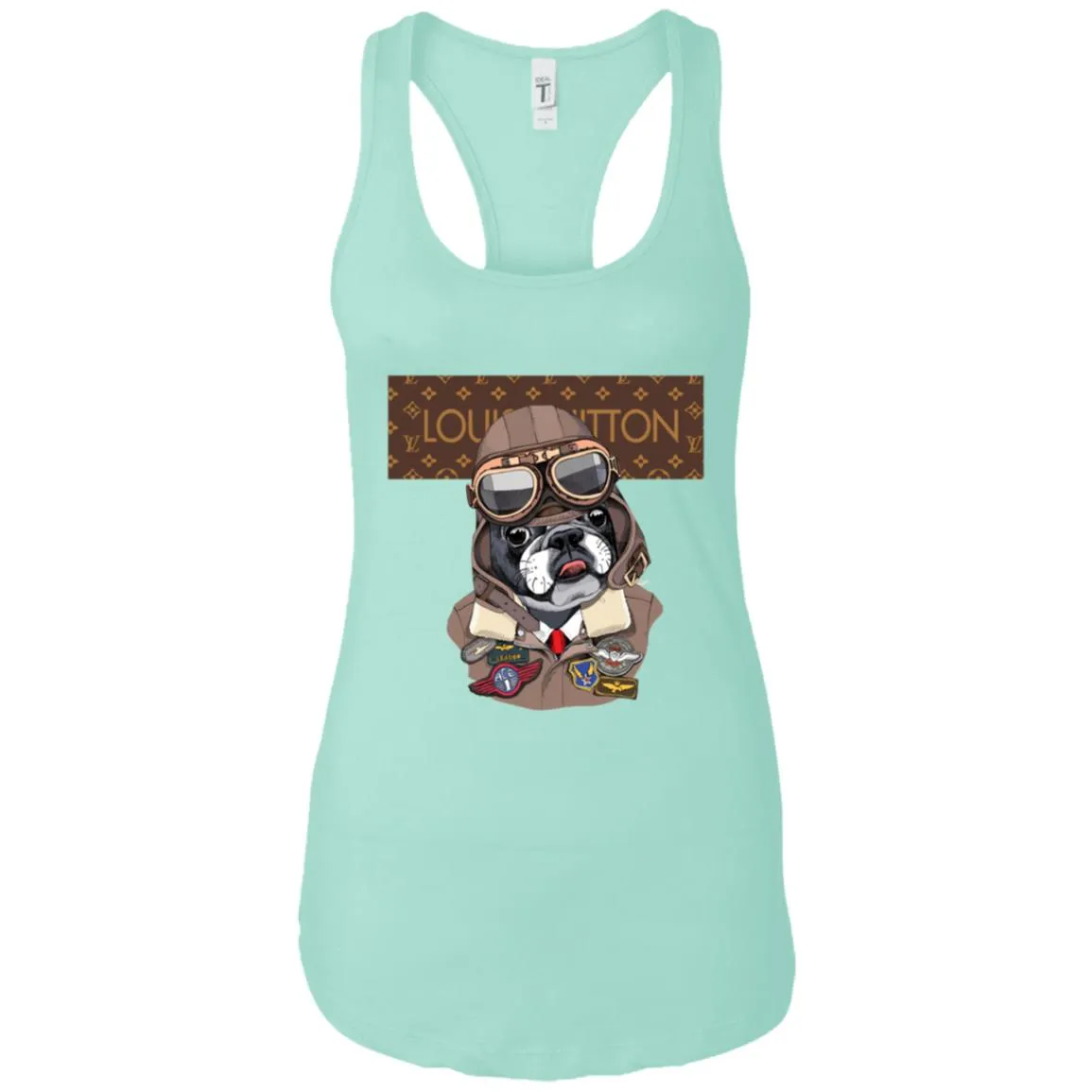 Louis Vuitton T-shirt Style Dogs T-shirt Women Tank Top