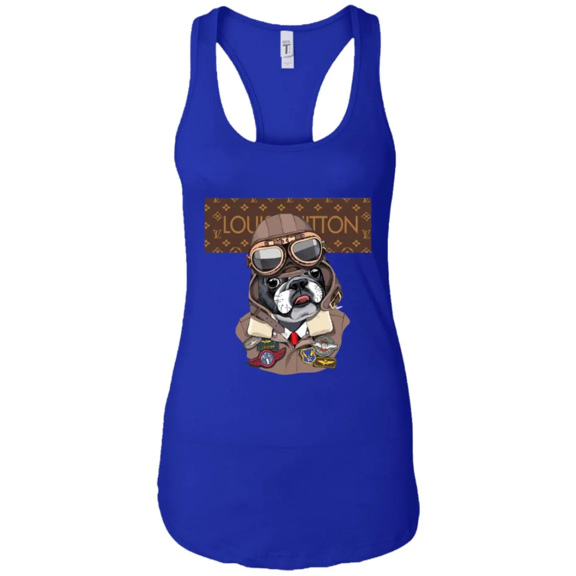 Louis Vuitton T-shirt Style Dogs T-shirt Women Tank Top