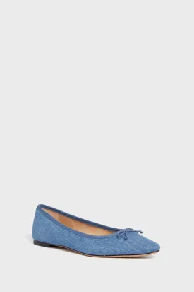 Mid Blue Catherine Flats