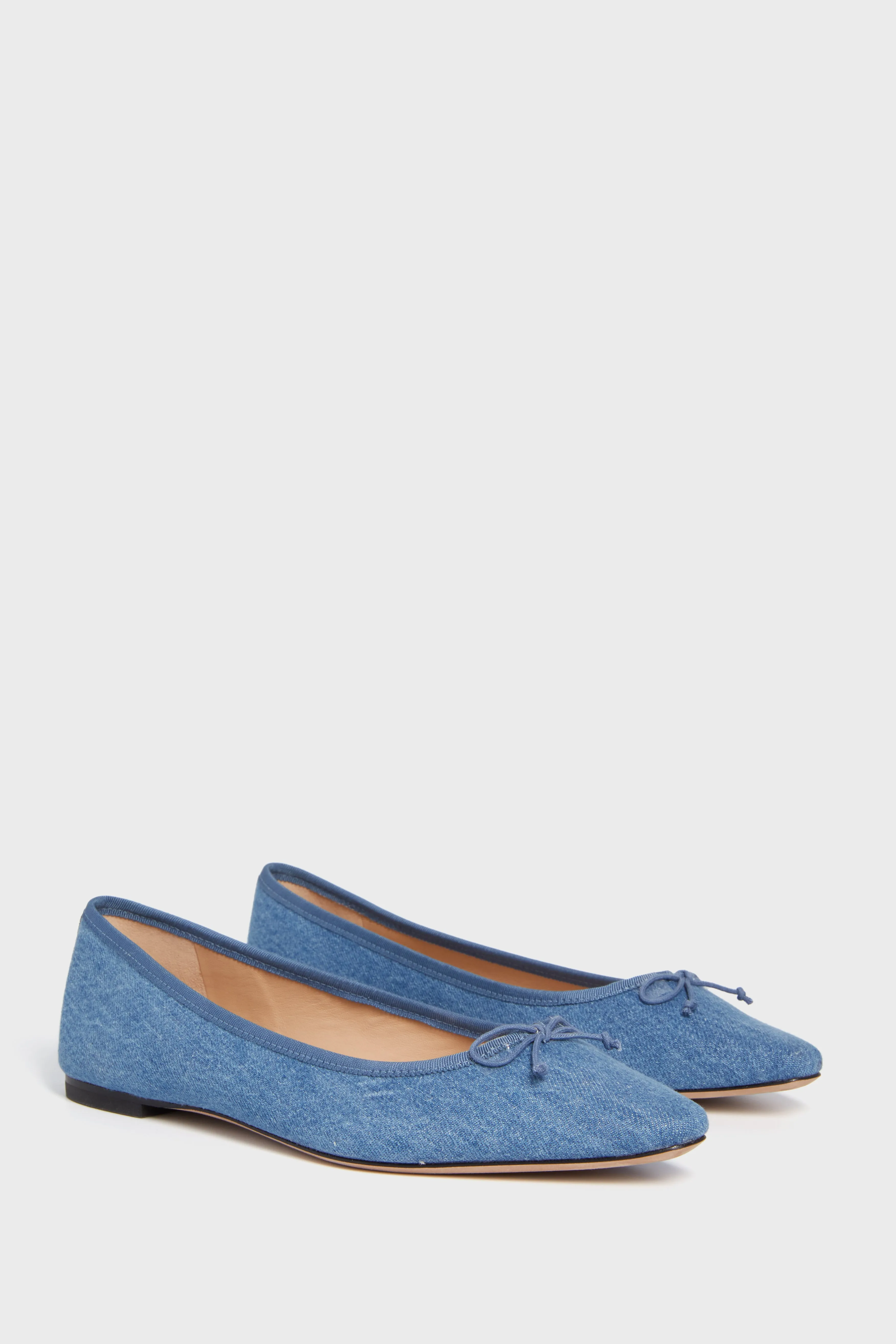 Mid Blue Catherine Flats