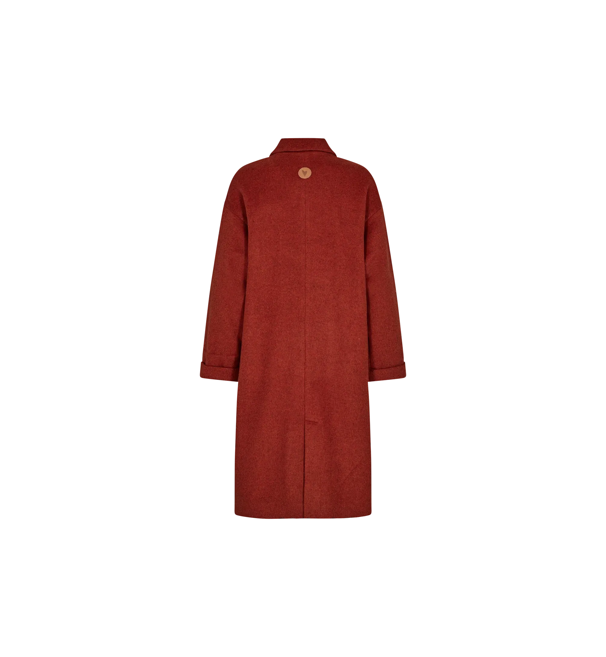 Mos Mosh Burnt Ochre Venice Wool Coat