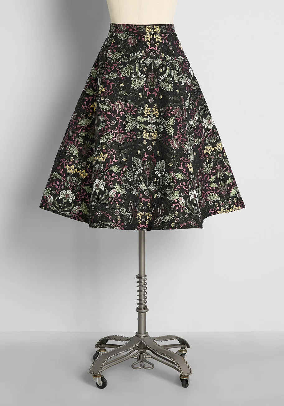 Nouveau In Nature A-Line Skirt