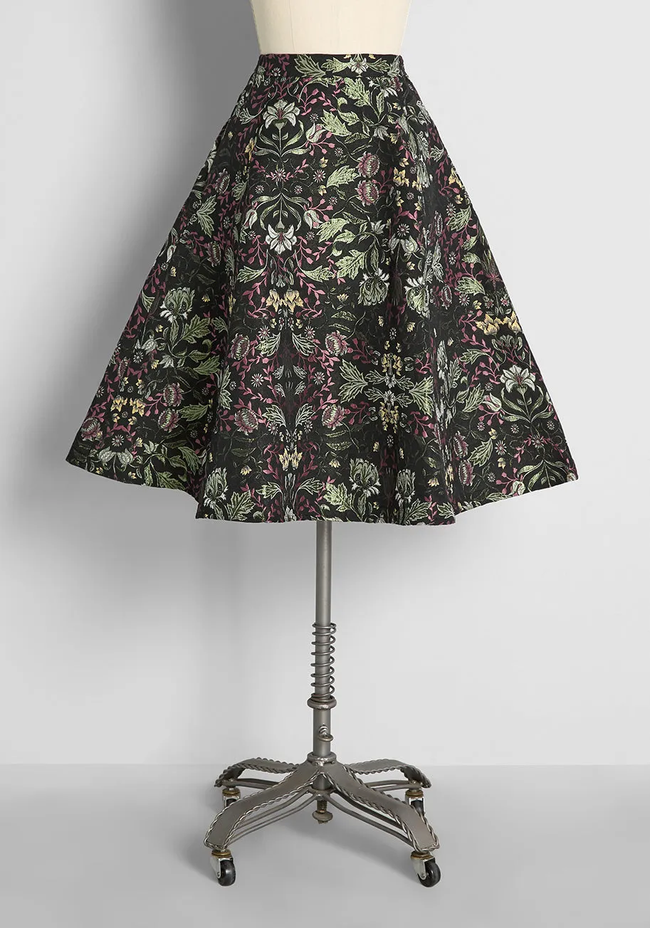 Nouveau In Nature A-Line Skirt