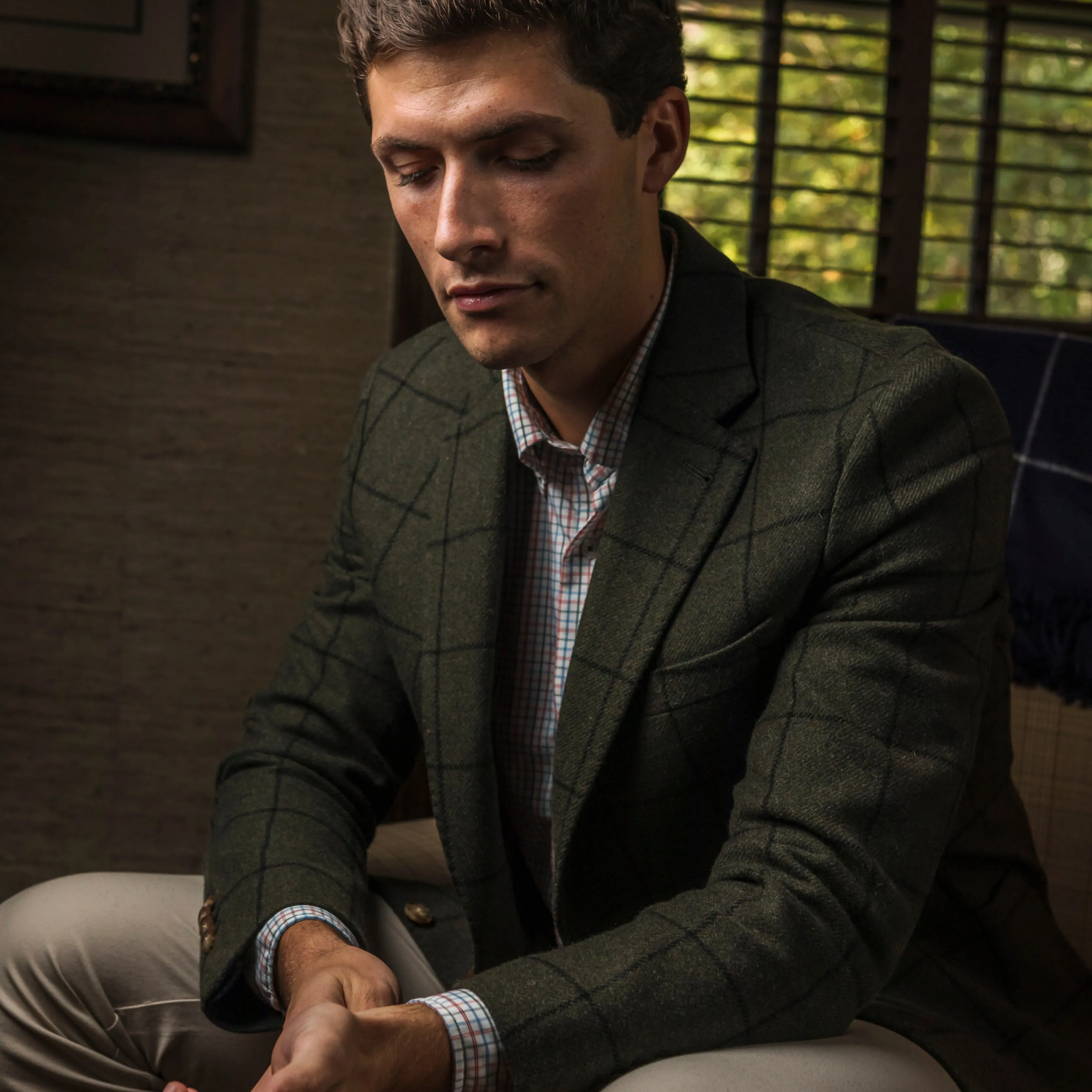 Pine Grove Windowpane Sport Coat