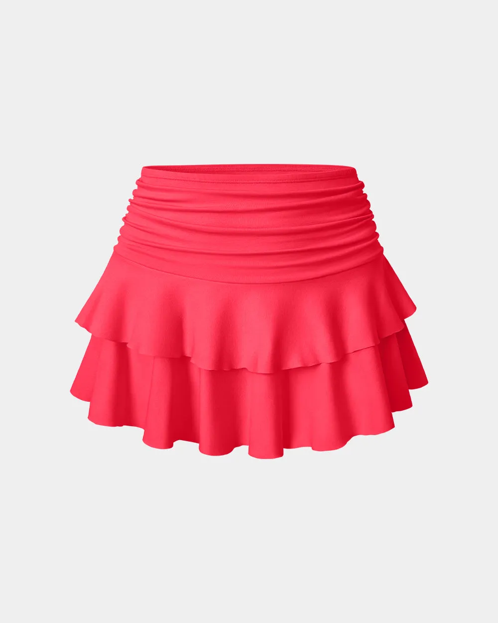 Pleated Tennis A-Line Skirt