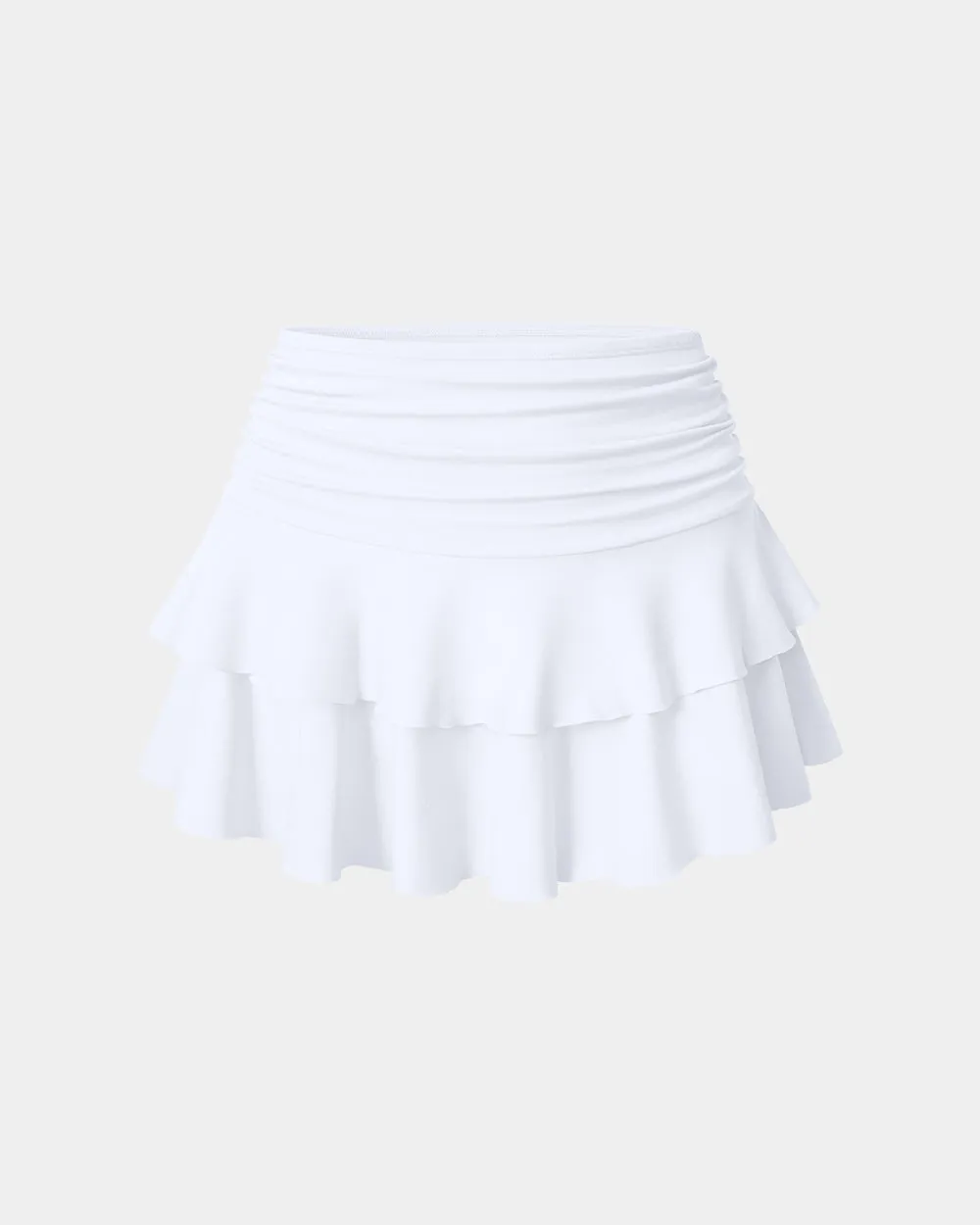 Pleated Tennis A-Line Skirt