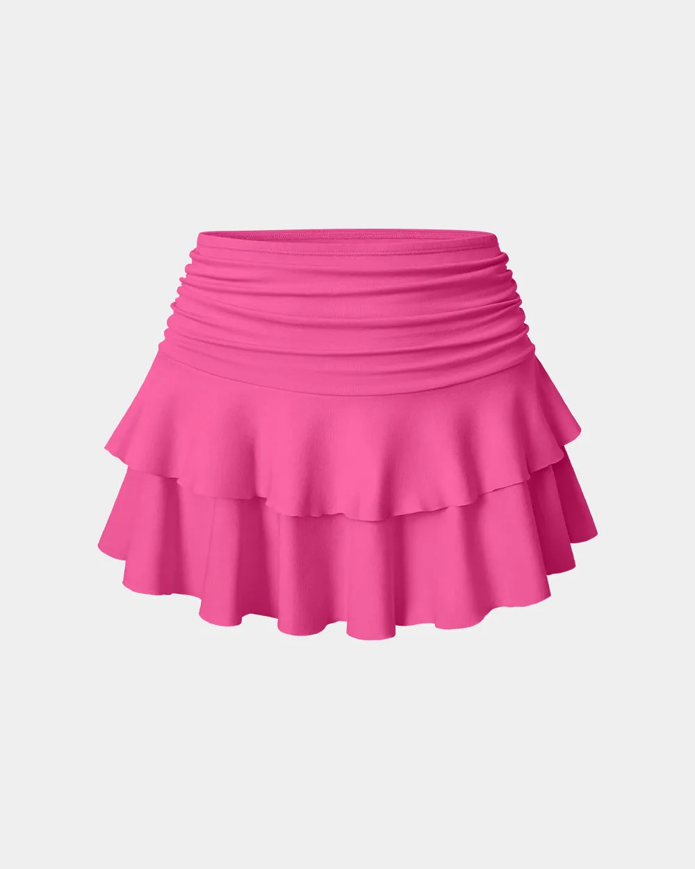 Pleated Tennis A-Line Skirt