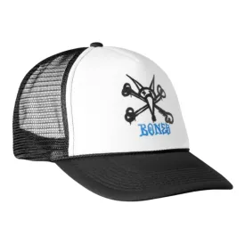 Powell Peralta Vato Rat Bones Trucker Cap - White/Black