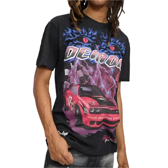 REASON x Dodge Demon Bolts Short Sleeve Tee