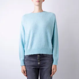 ROBERTO COLLINA SWEATER A30201 14 TURQUOISE