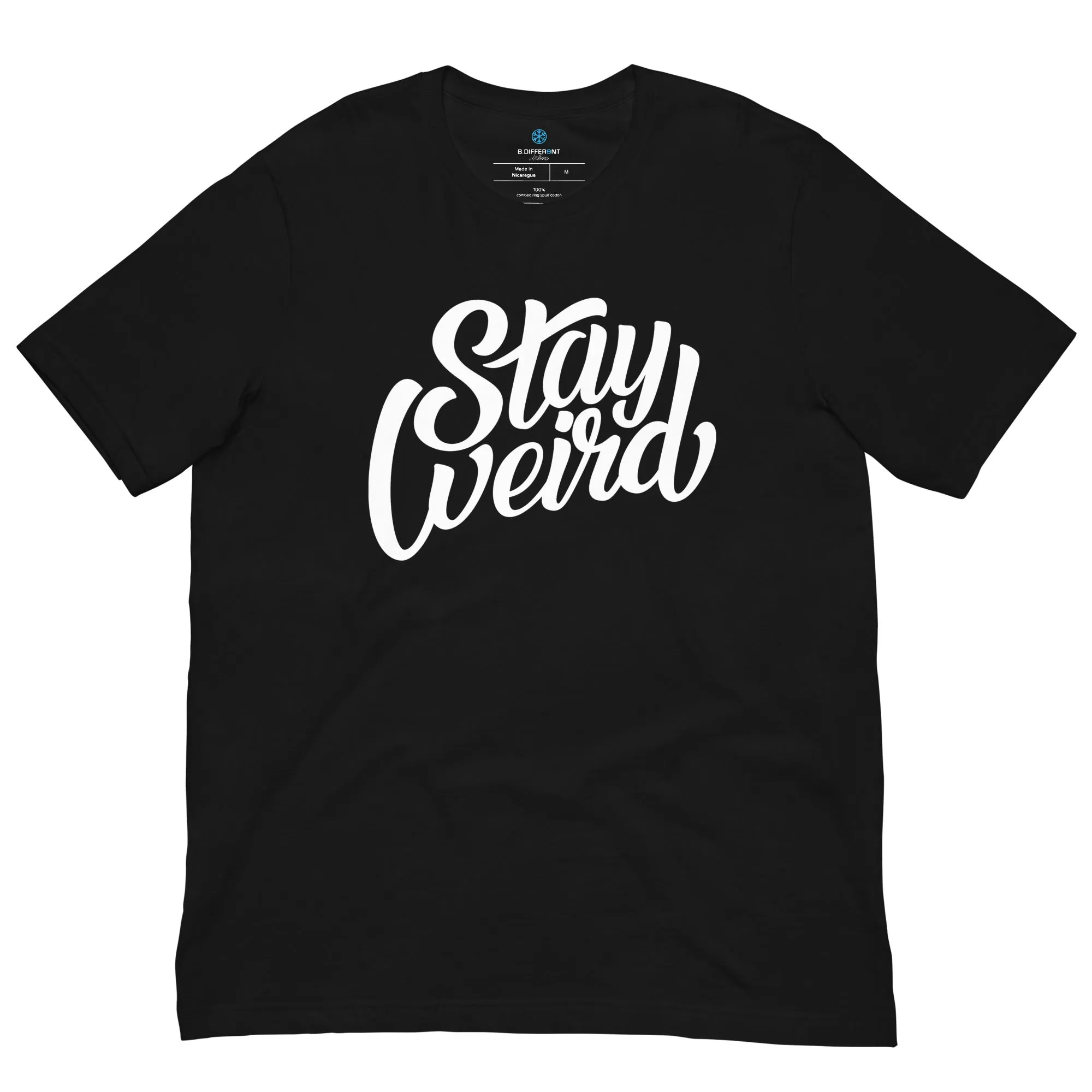 Stay Weird Tee | Black