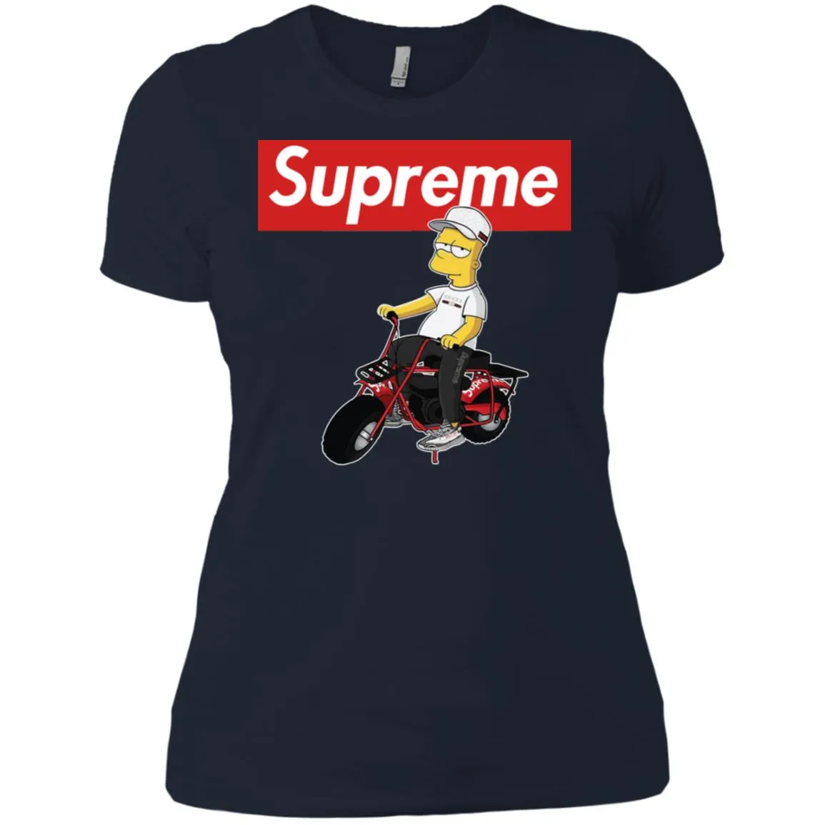 Supreme Car T-shirt Women Cotton T-Shirt