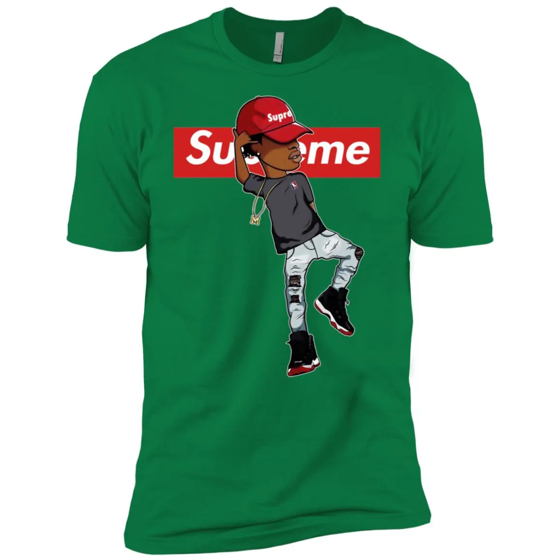 Supreme Marquese Scott T-shirt Men Short Sleeve T-Shirt