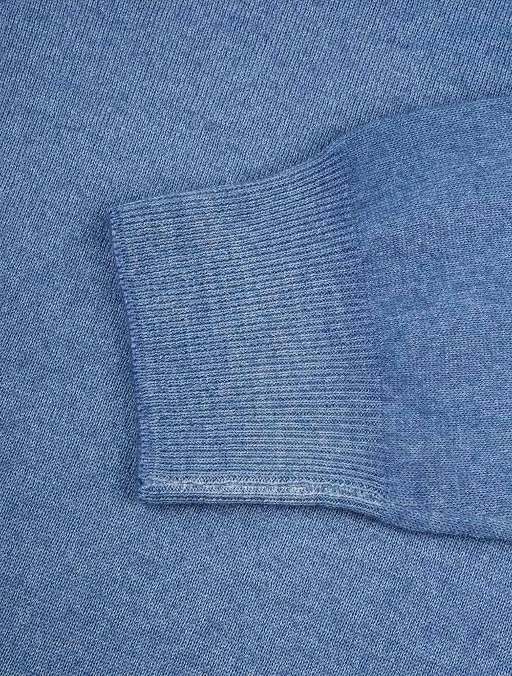 V-Neck Pullover Blue